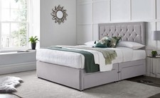 ORTHOPAEDIC DIVAN BED SET WITH
