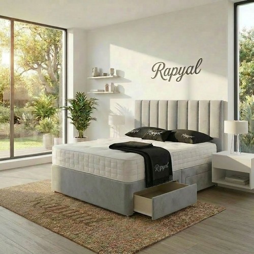 Reinforced divan bed - bed, memory