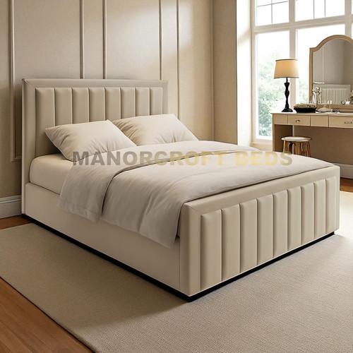 Lined ottoman storage bed - ottoman,
