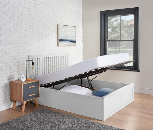 Wooden ottoman bed under - bed,
